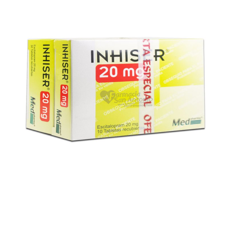 INHISER 20MG X 30 TAB