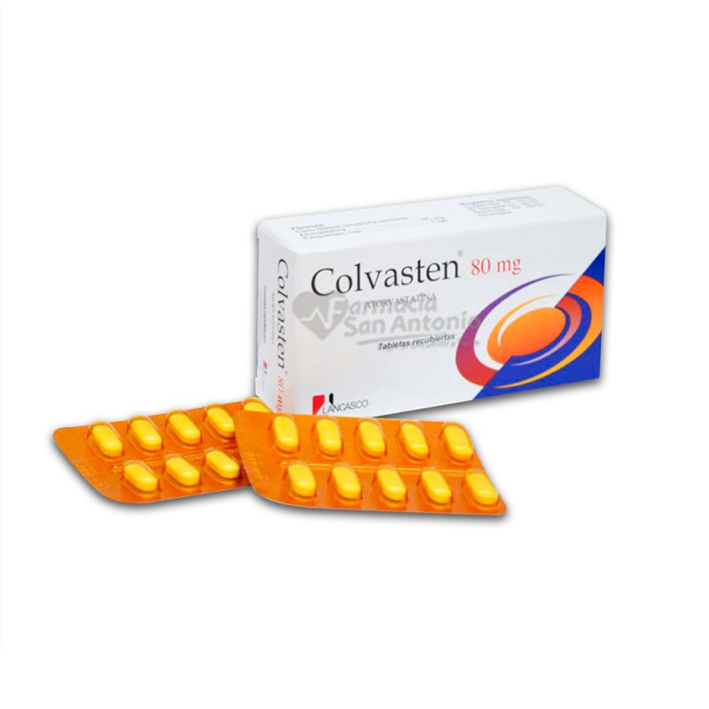 UNIDAD LANCASCO COLVASTEN 80MG X 20 TABS