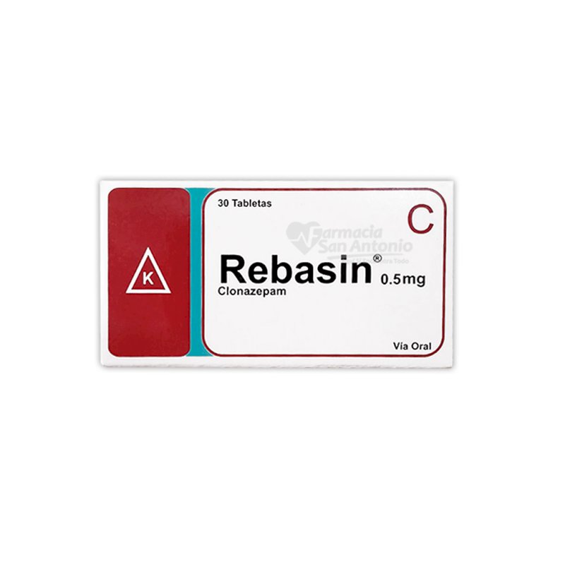 REBASIN 0.5 MG X 30 TAB