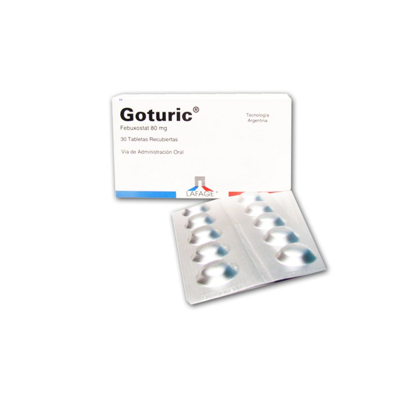 GOTURIC 80MG X 30 TAB