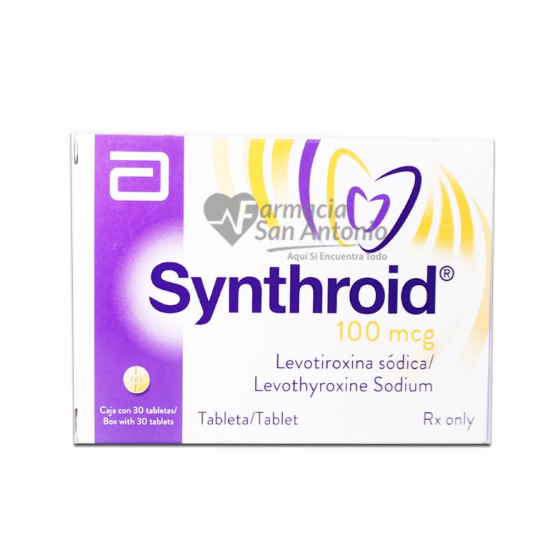 SYNTHROID 100MCG X 30 TAB á