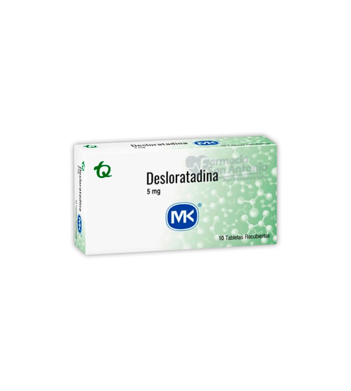 DESLORATADINA 5MG X 10 TAB