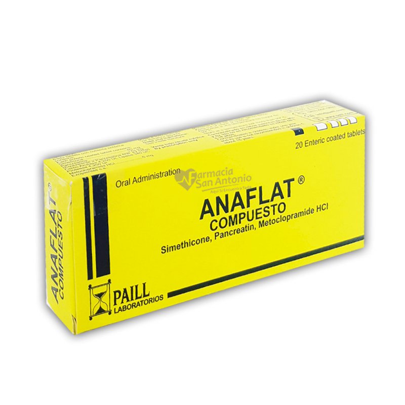 ANAFLAT COMPUESTO X 20 TAB