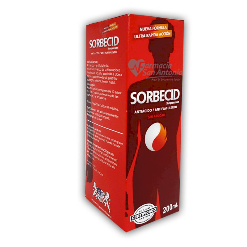 SORBECID JARABE 200ML