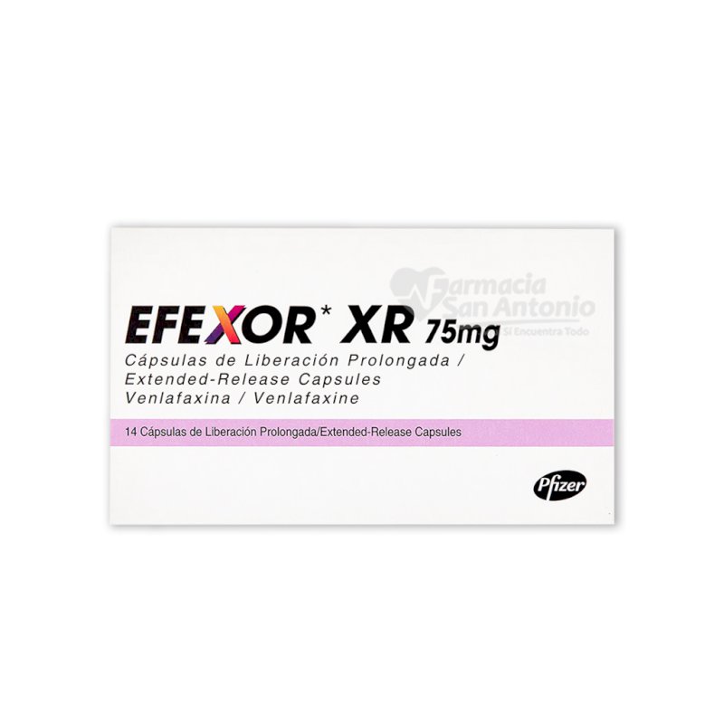 EFEXOR XR 75MG X 14 CAP