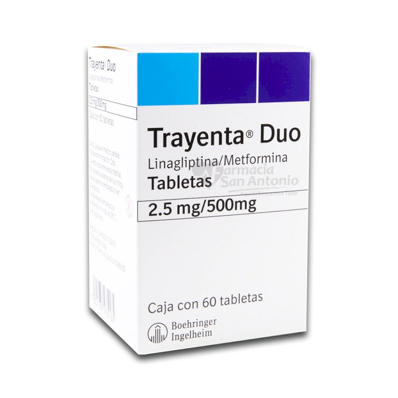 TRAYENTA DUO 2.5MG /500MG X 60 TAB