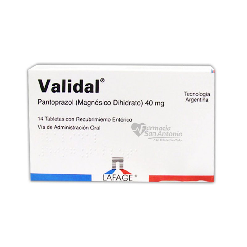 VALIDAL 40MG X 14 TABS