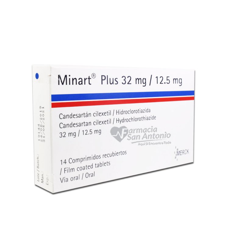 MINART PLUS 32MG/12.5MG @