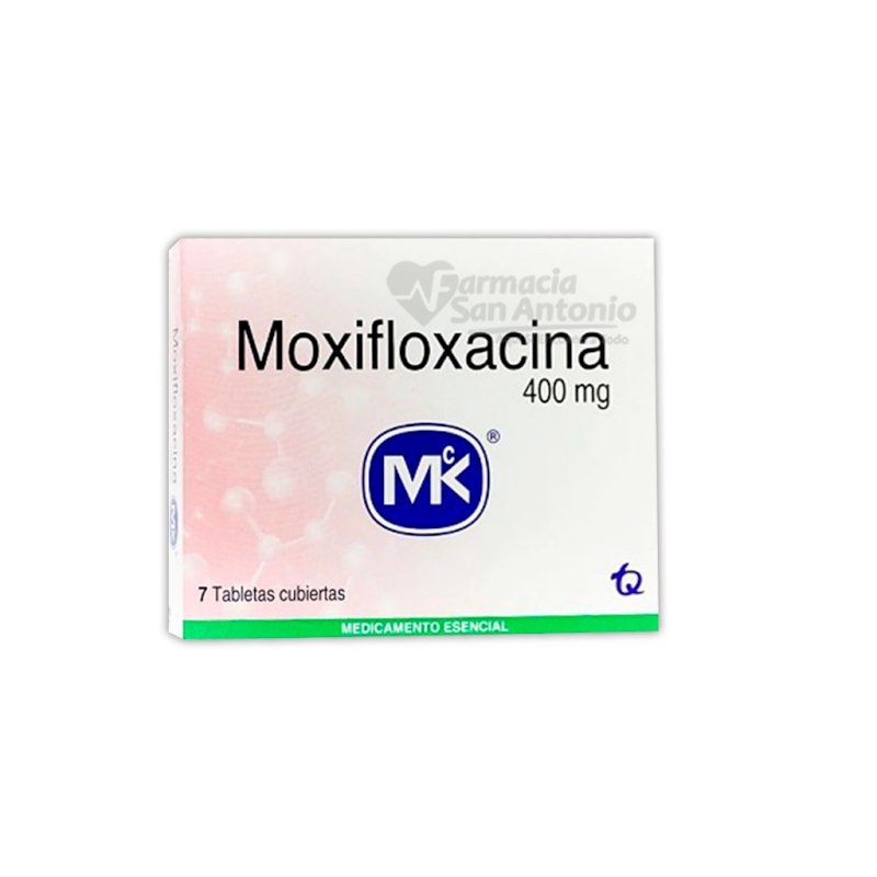 MOXIFLOXACINO 400MG X 7 COMP