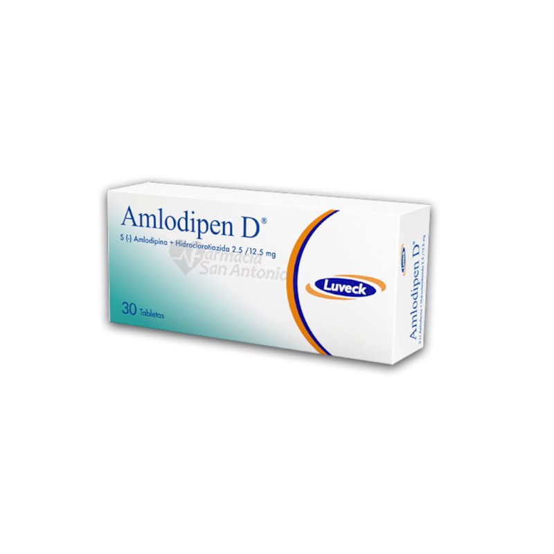 AMLODIPEN D 2.5/12.5 MG X 30 TAB