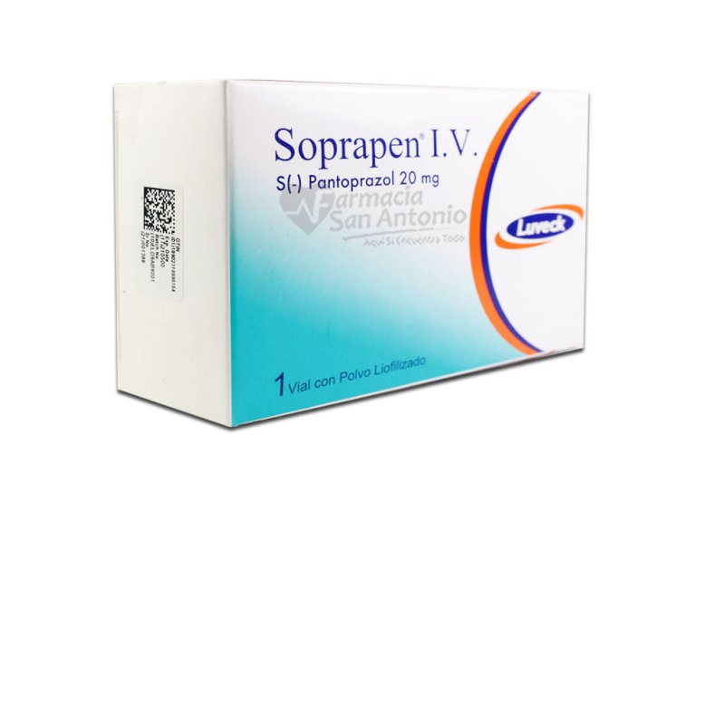 SOPRAPEN I.V 20 MG X 1 VIAL