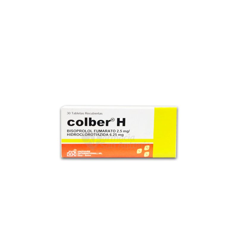 COLBER H 2.5/6.25MG X 30 TAB