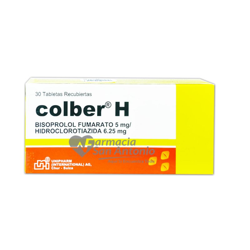 COLBER H 5/6.25MG X 30 TAB