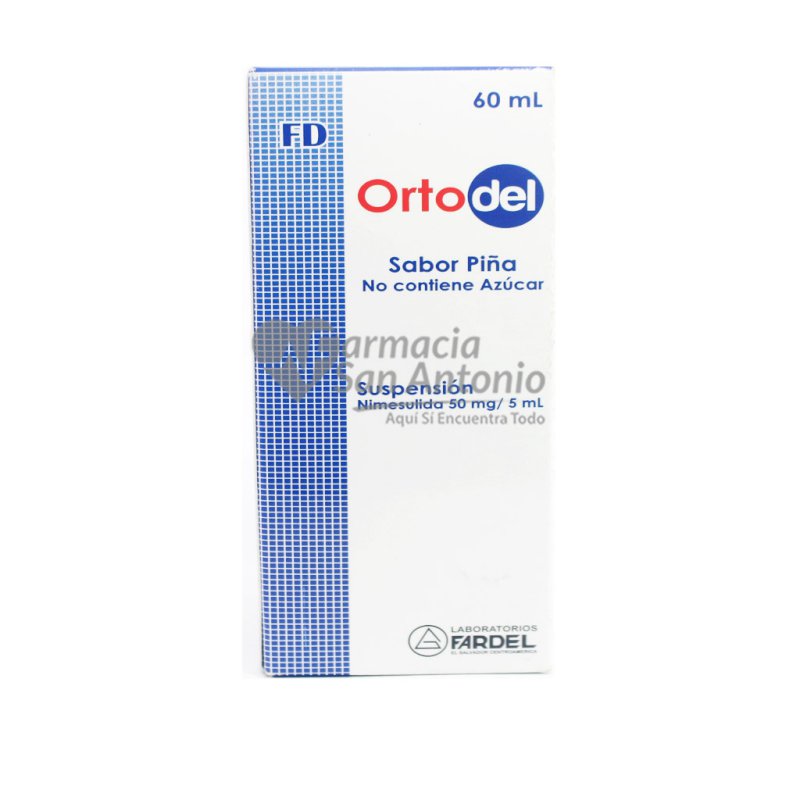 ORTODEL SUSP X 60 ML