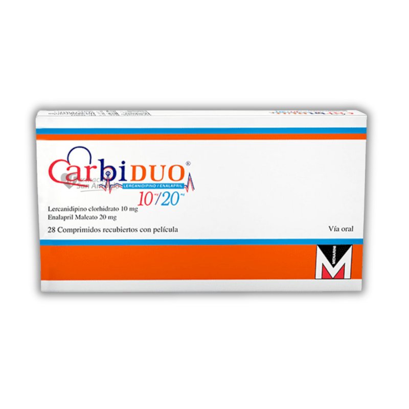 CARBIDUO 10MG/20MG X 28 TAB