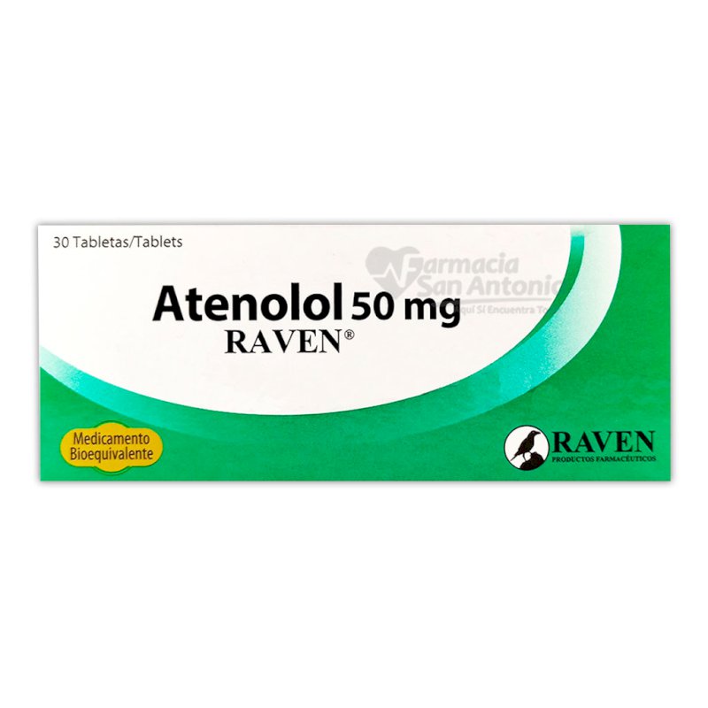 ATENOLOL 50 MG X 30 TAB