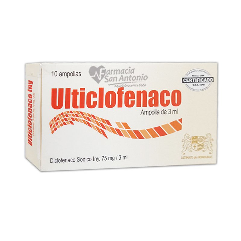 ULTICLOFENACO X 10 AMP