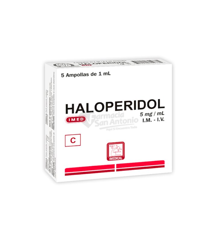 HALOPERIDOL 1ML X 5 AMP INY.