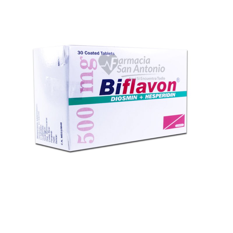 BIFLAVON 500MG X 30 TAB