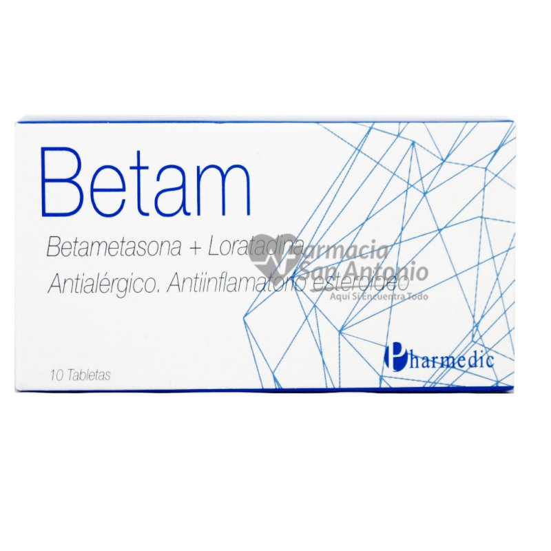 BETAM X 10 TAB