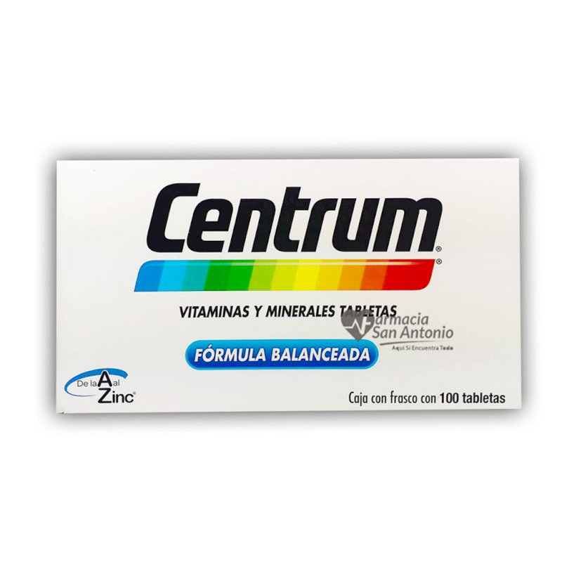 CENTRUM BAL NUTRIC C/L X 100 TABS