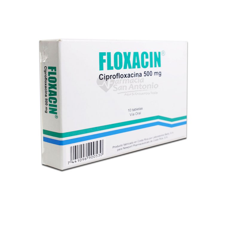 FLOXACIN 500MG X 10 COMP