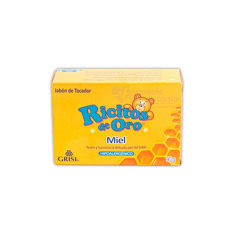 JABON RICITOS DE ORO MIEL 90 GR