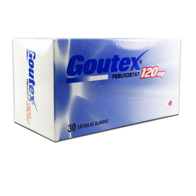 GOUTEX 120MG X 30 CAPS