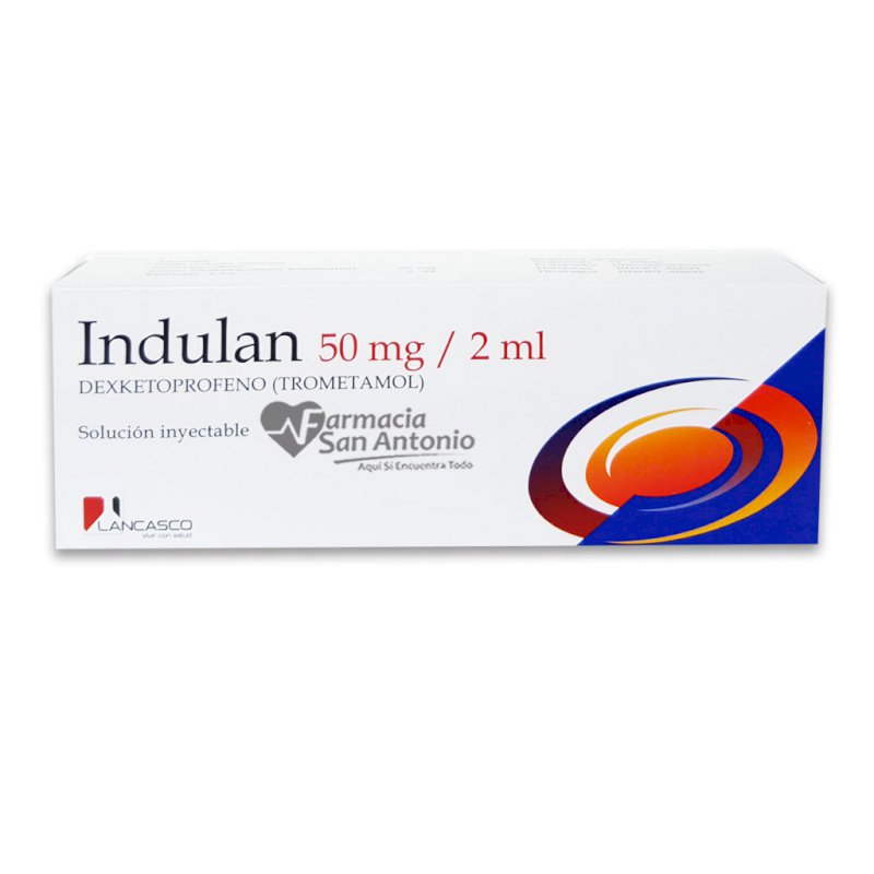 INDULAN INY. 1 AMP 50MG/2ML