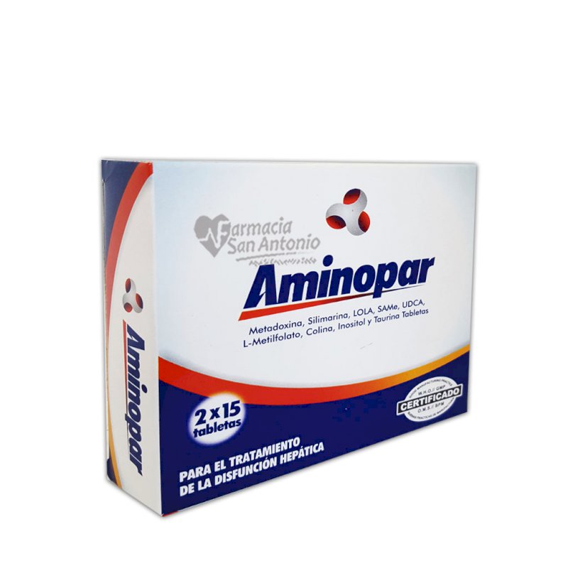 AMINOPAR 250MG X 30 TAB