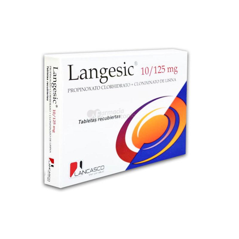LANGESIC 10/125MG X 10 TAB