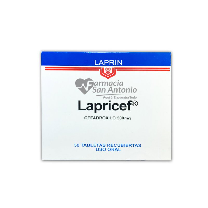LAPRICEF 500MG X 50 CAP