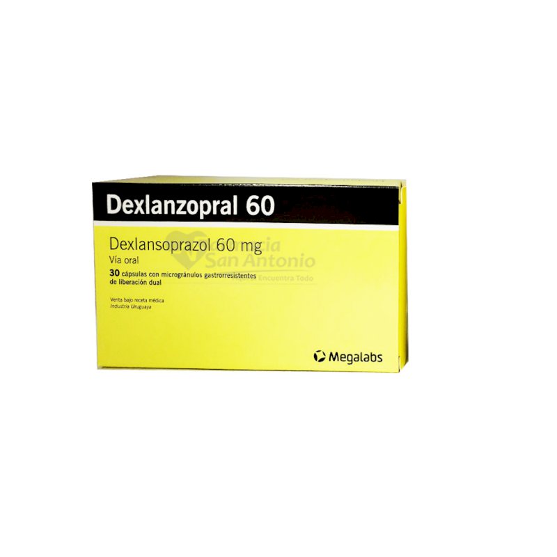 DEXLANZOPRAL 60NG X 28 CAPS$