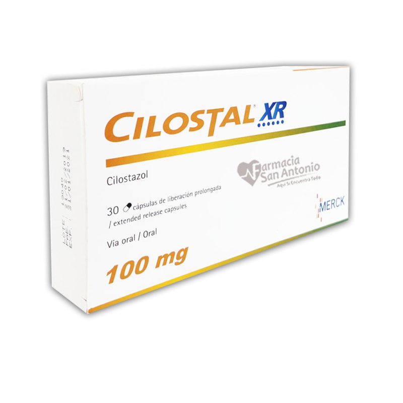 CILOSTAL XR 100 MG X 30 CAPSULAS