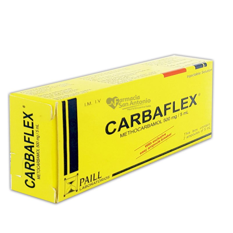 CARBAFLEX 5ML X 2 AMP