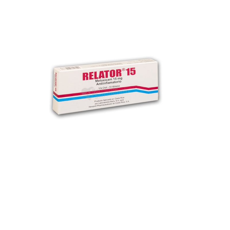 RELATOR 15MG X 10 TAB