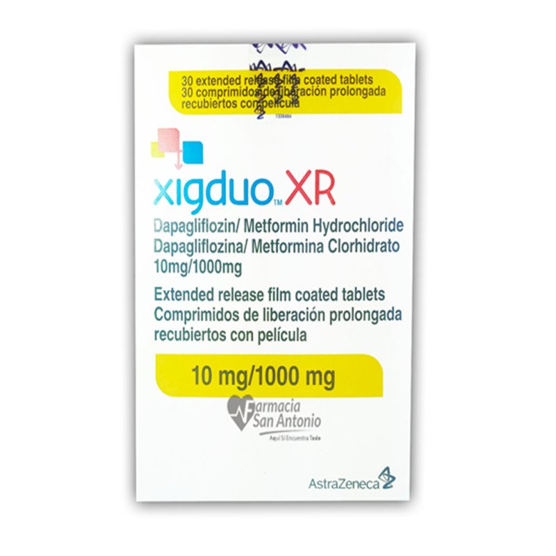 XIGDUO XR 10MG/1000MG X 30 TAB