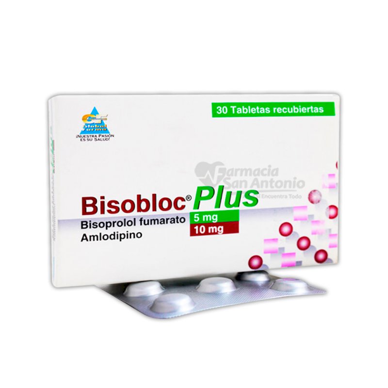 BISOBLOC PLUS 5/10MG X 30 TAB