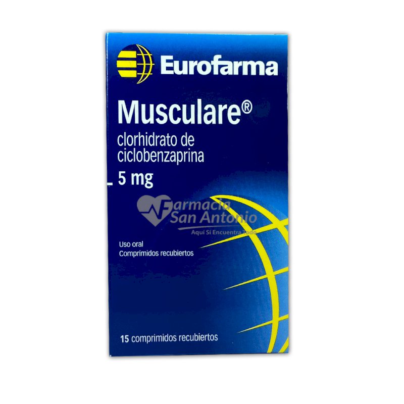 MUSCULARE 5MG X 15 COMP