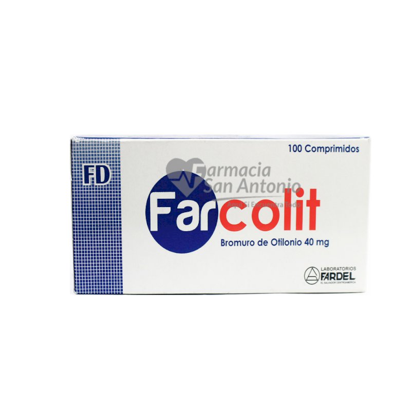 UNIDAD FARDEL FARCOLIT 40MG X 100 COMP