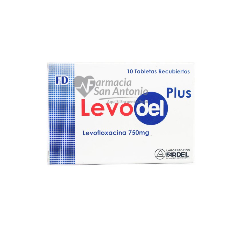 LEVODEL PLUS 750 MG X 10 TAB