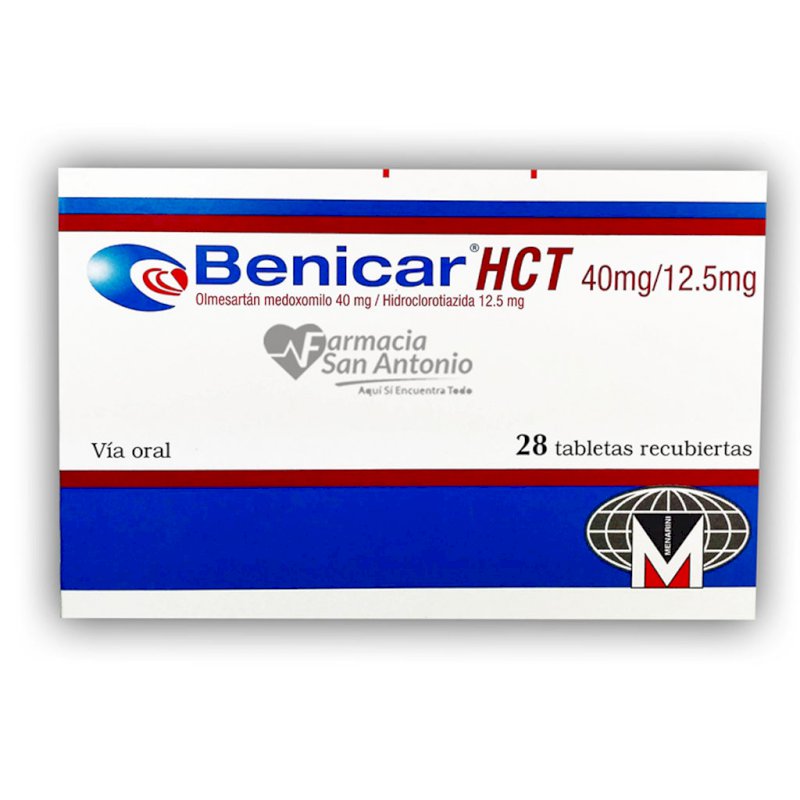 BENICAR HCT 40MG/12.5MG X 28 COMP