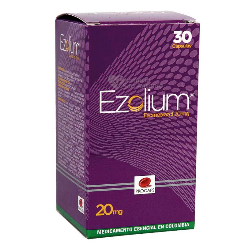 EZOLIUM 20MG X 30 CAP