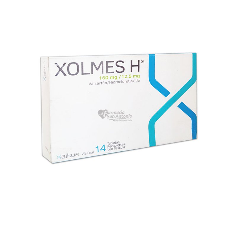 XOLMES H 160MG/12.5MG X 14 TAB