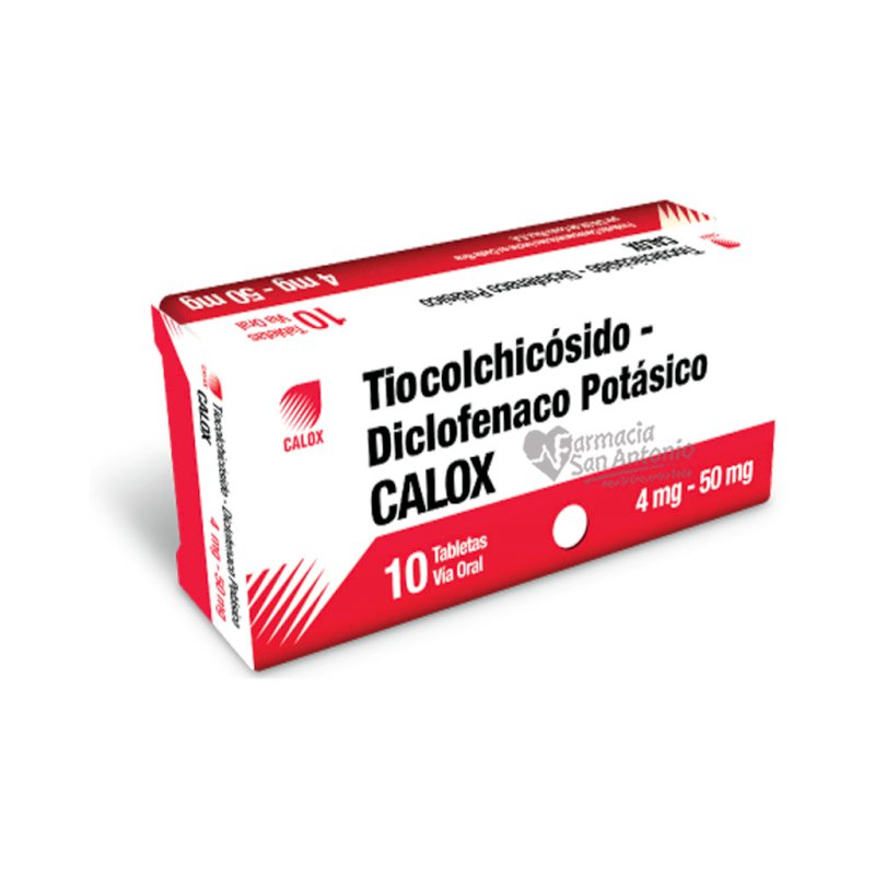 TIOCOLCHI-DICLOFE 4/50MG X 10 TAB