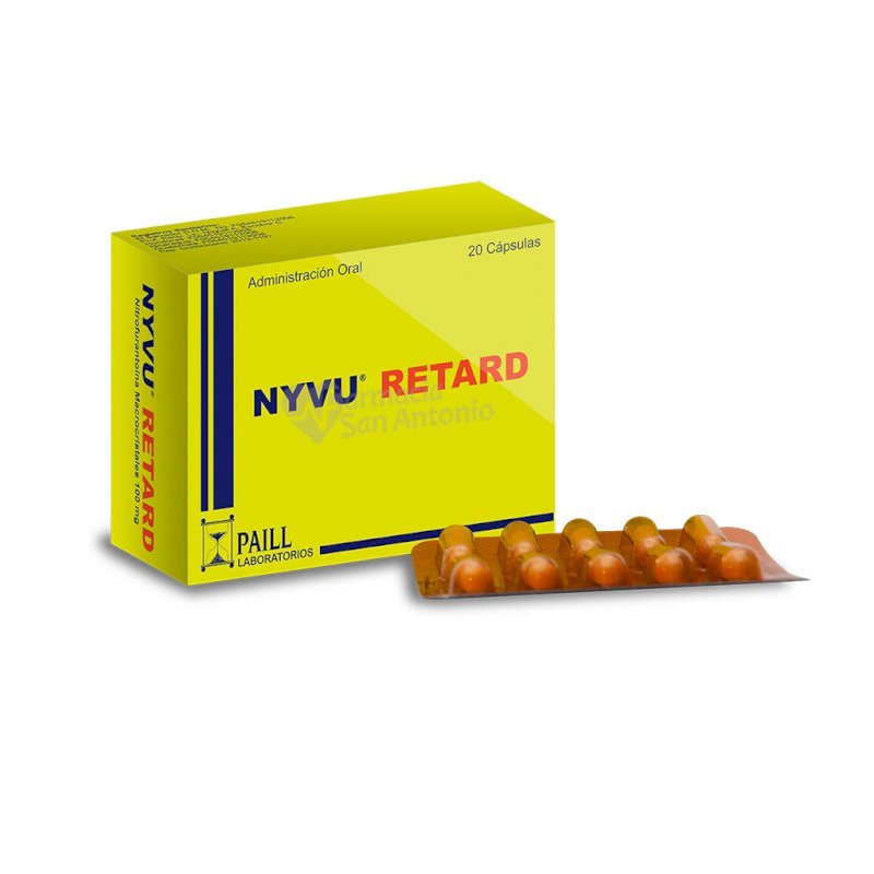 NYVU RETAR 100MG X 20 CAP