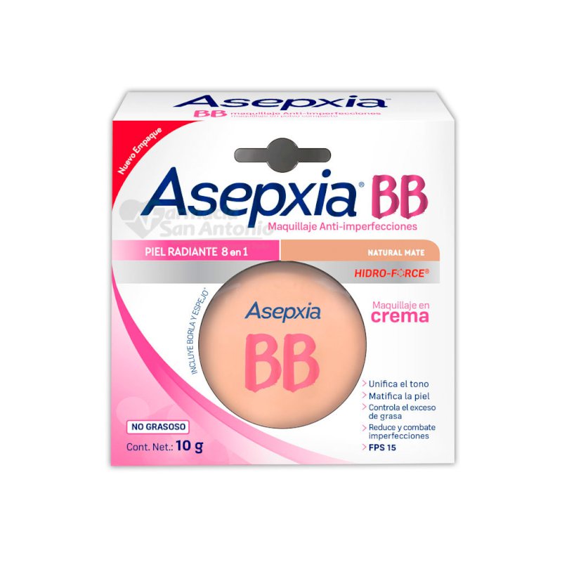 ASEPXIA BB MAQUILLAJE POLVO