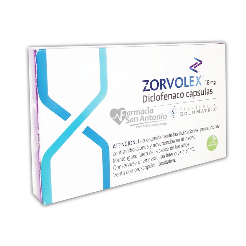 UNIDAD CALOX ZORVOLEX 18MG