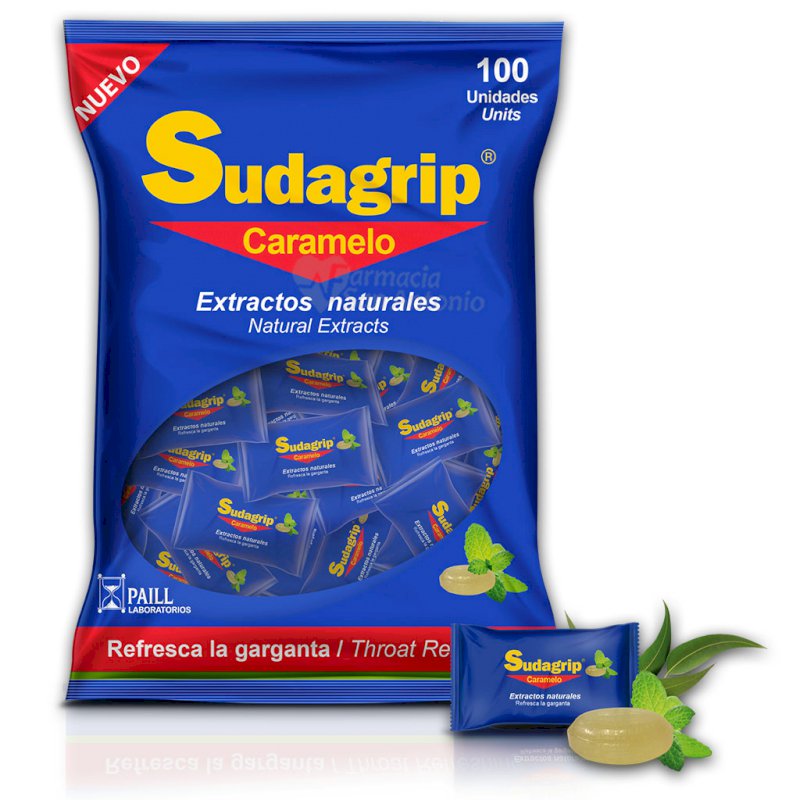 SUDAGRIP CARAMELO X 100