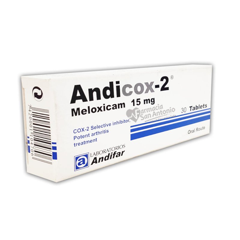 ANDICOX-2 15MG X 30 TAB